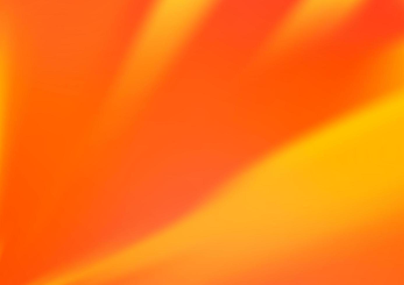Light Orange vector bokeh pattern.