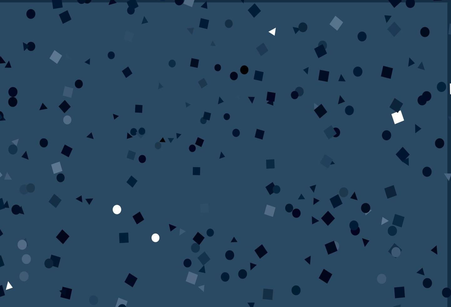 Light BLUE vector texture in poly style with circles, cubes.