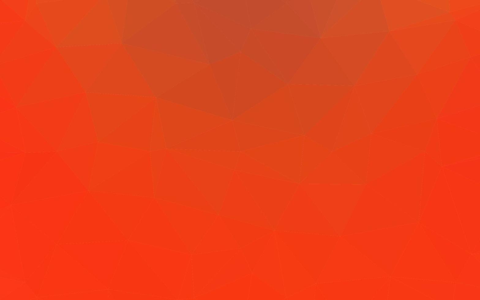 Light Orange vector abstract mosaic background.