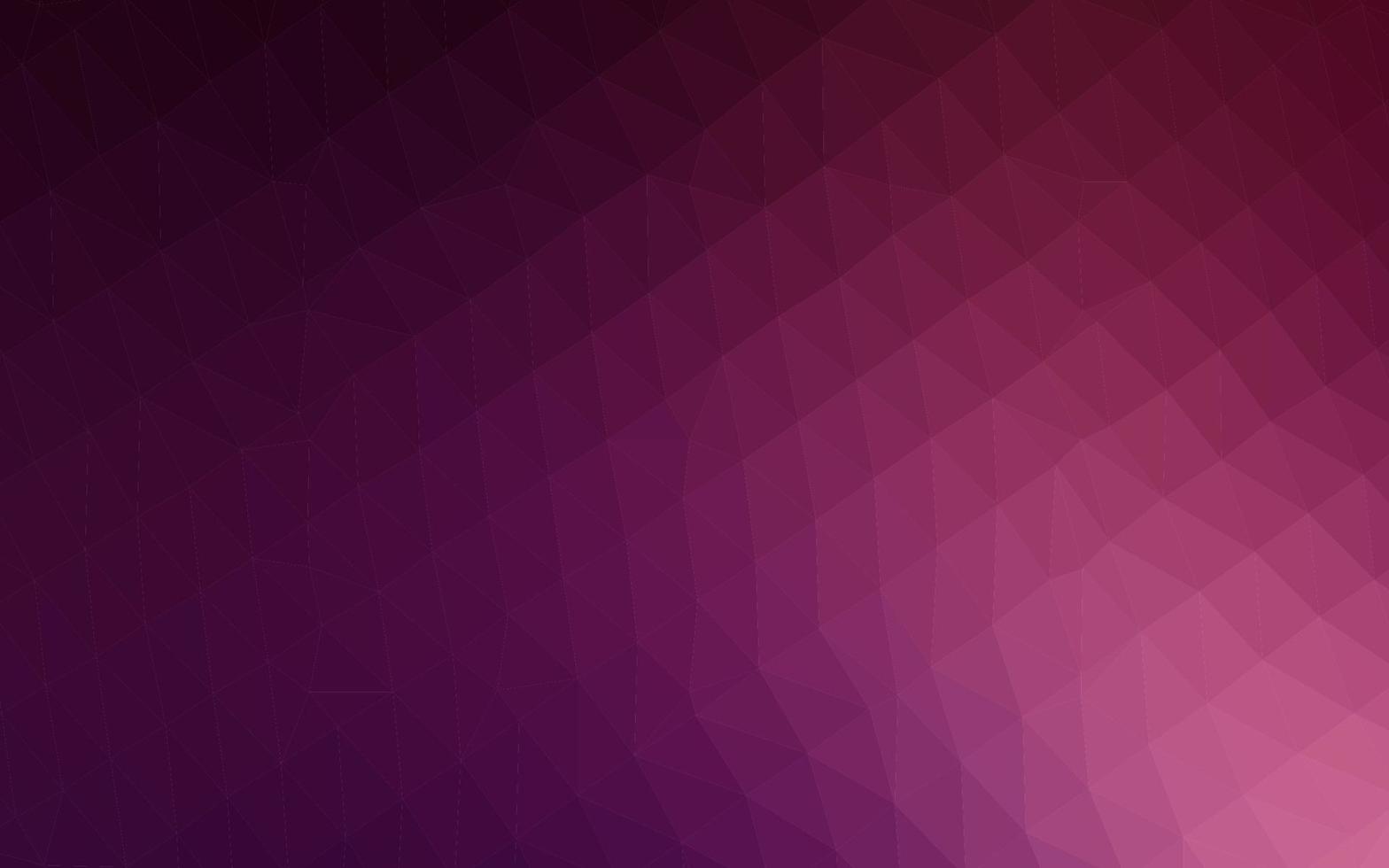 Dark Pink vector abstract polygonal texture.