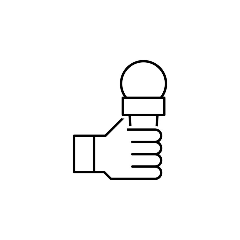 Microphone vector icon