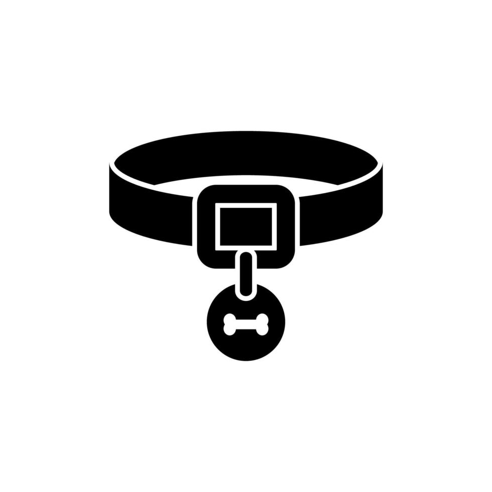 Collar, dog vector icon