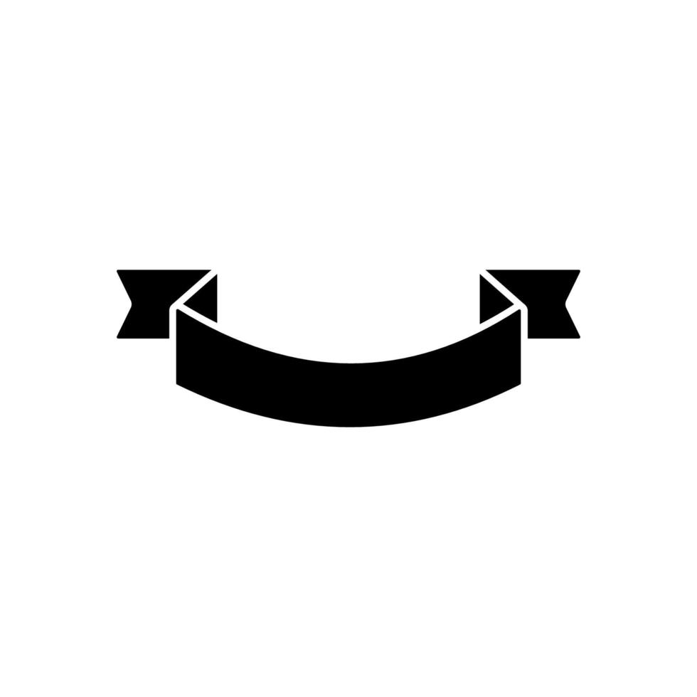 Ribbon vector icon