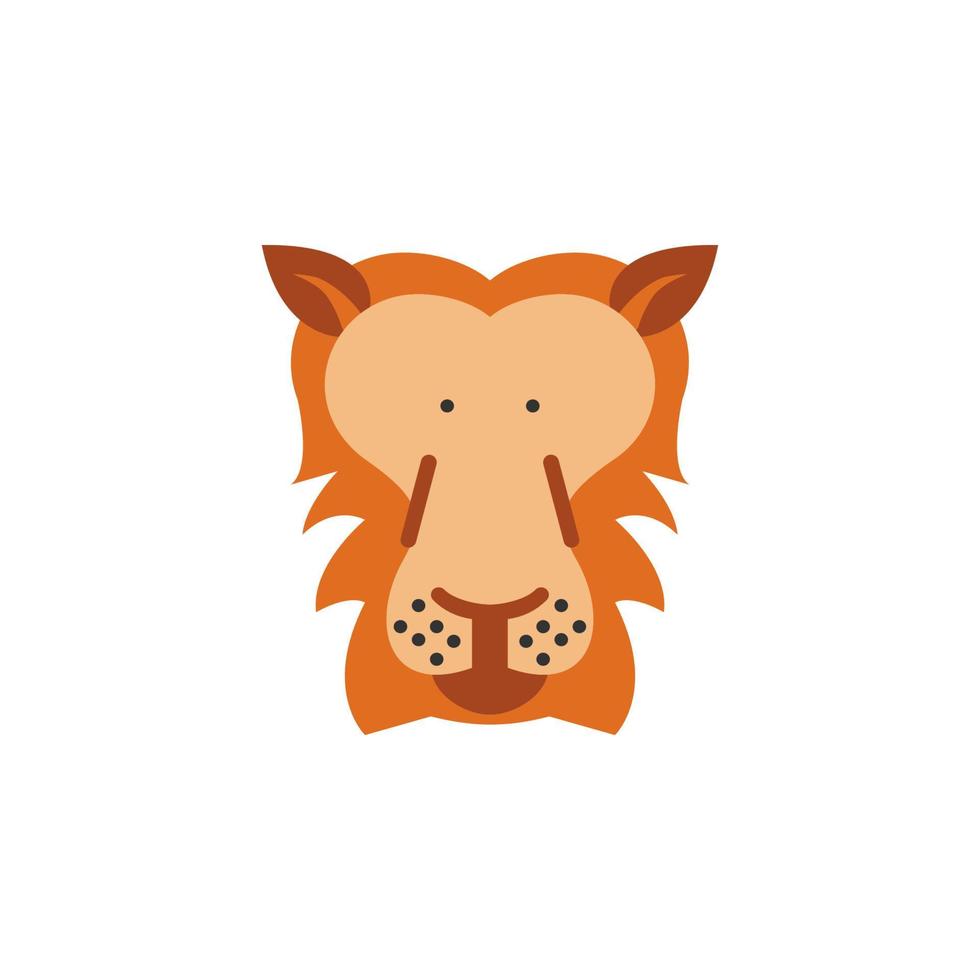 león, animal, fauna silvestre vector icono