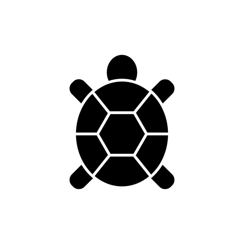 Turtle, animal vector icon