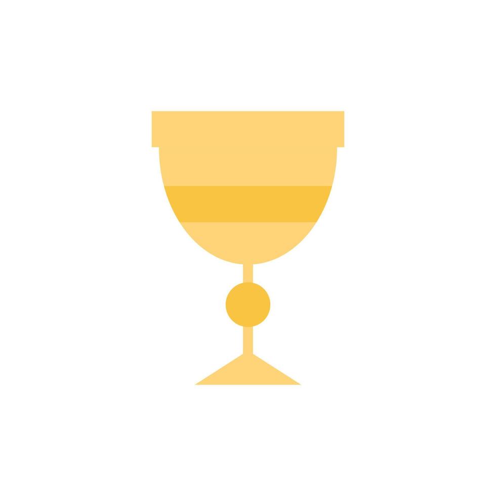 Glass Christianity color vector icon