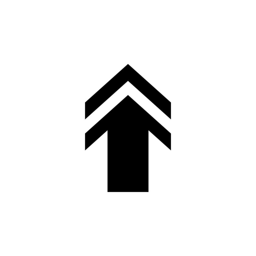 arrow, up, navigation vector icon