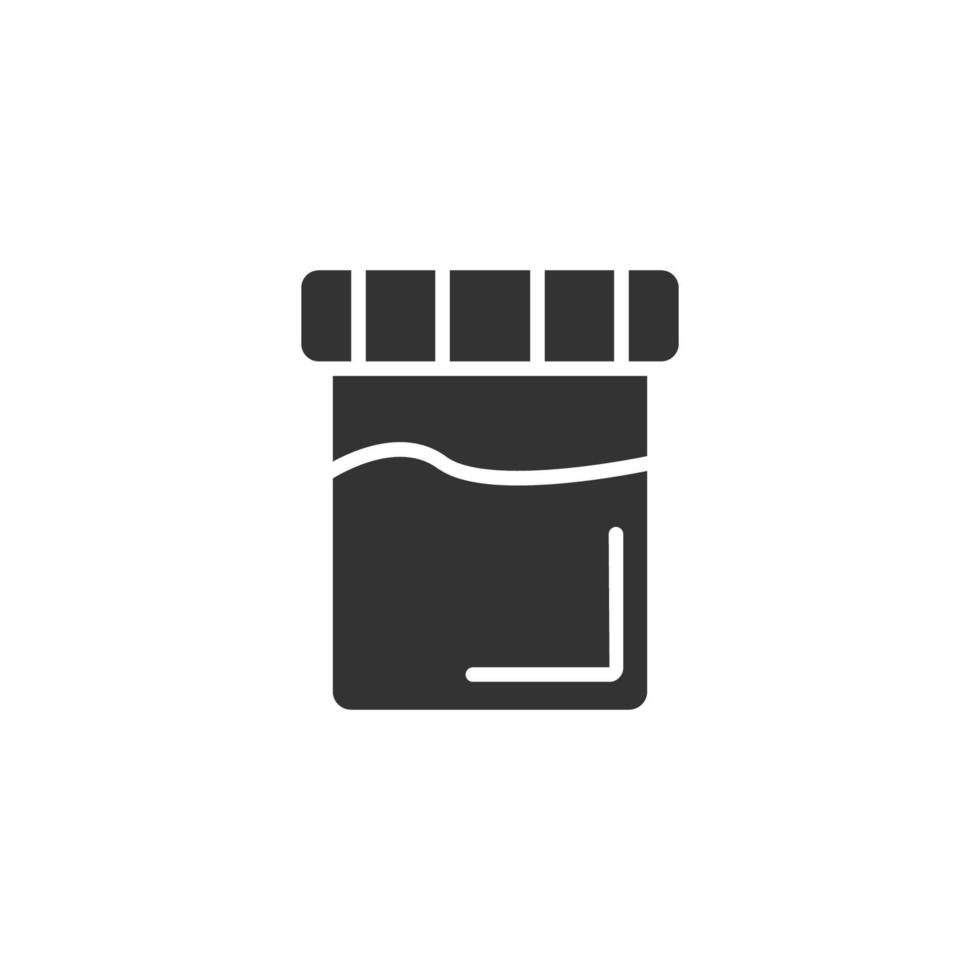 Cup, paint vector icon