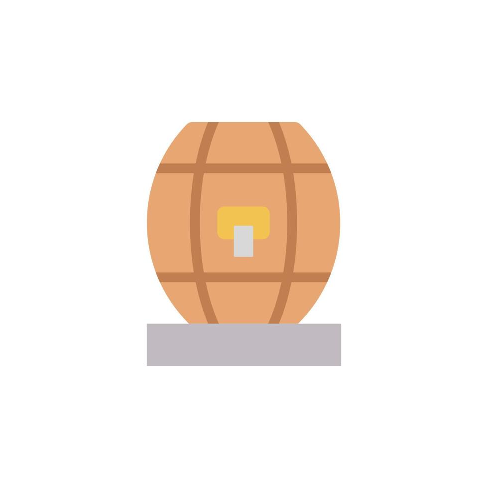 barril, cerveza vector icono
