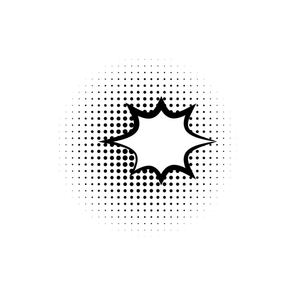 pop art, speech bubble vector icon