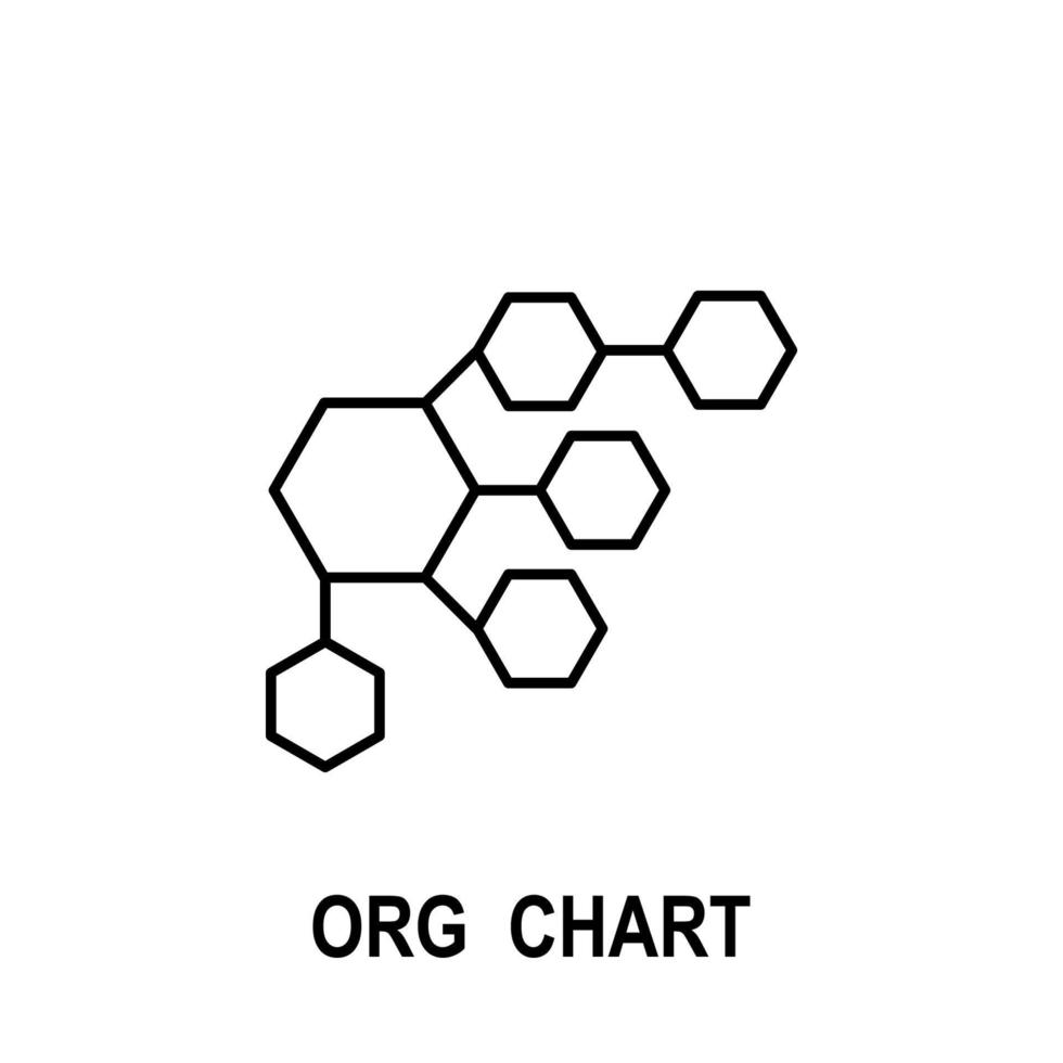 organizativo gráfico vector icono