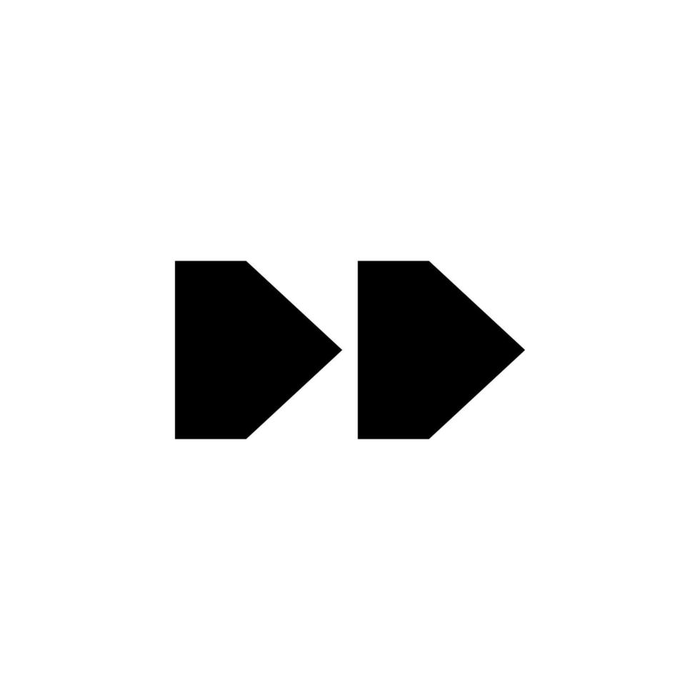 arrow, right, navigation, rewind vector icon