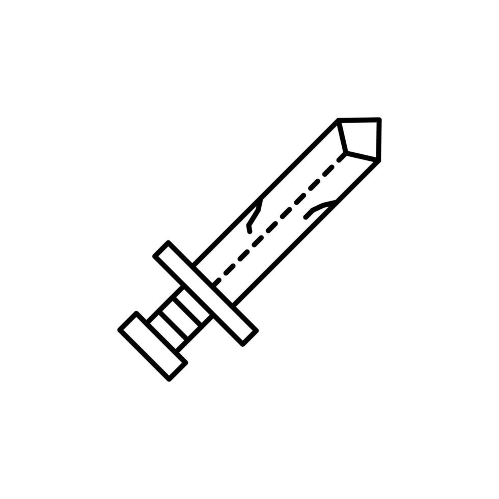 sword, antiques vector icon
