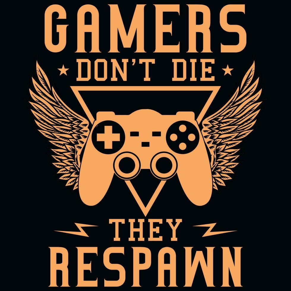 Gaming tshirt design vector