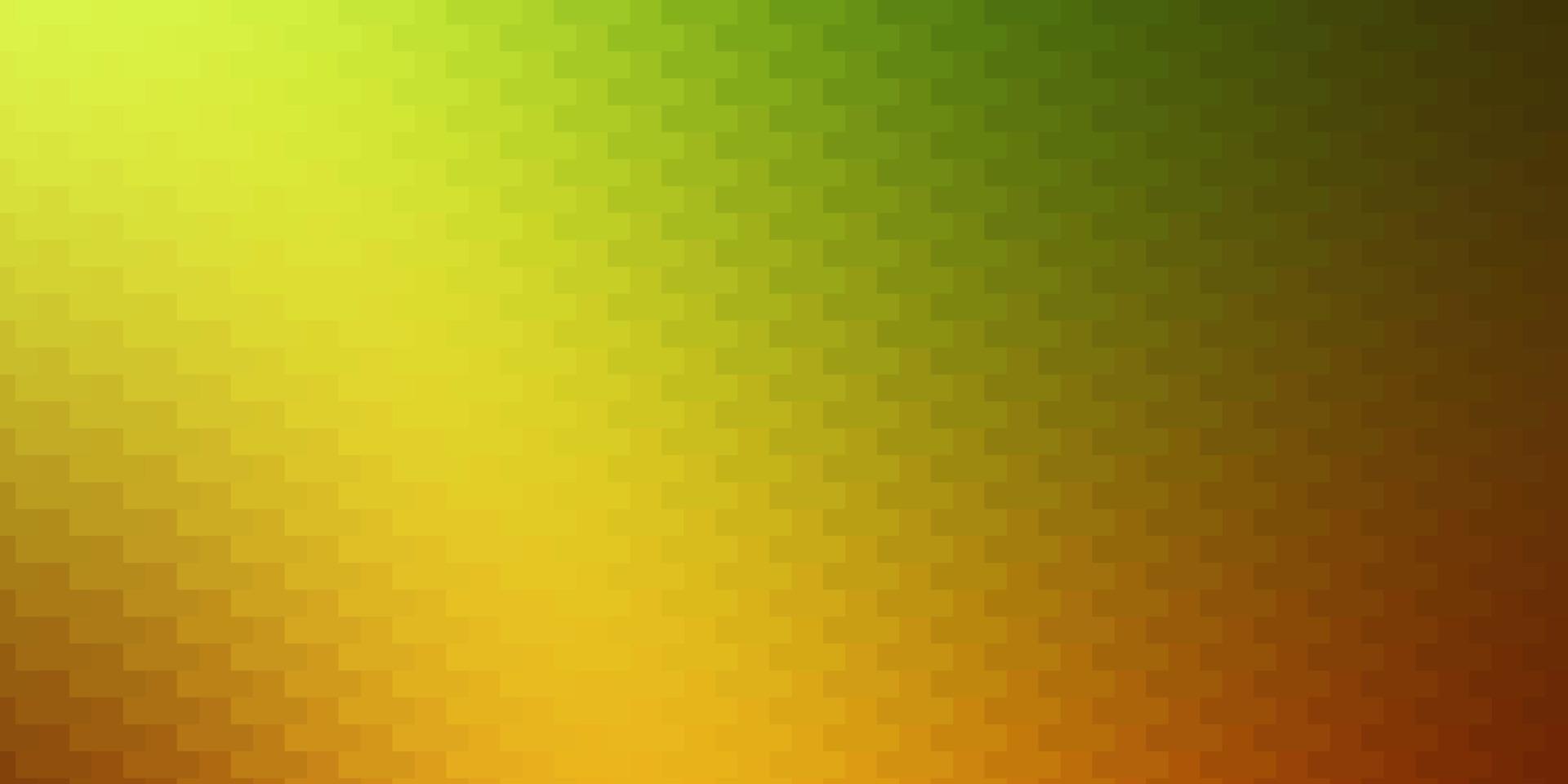 Light Green, Yellow vector background in polygonal style.