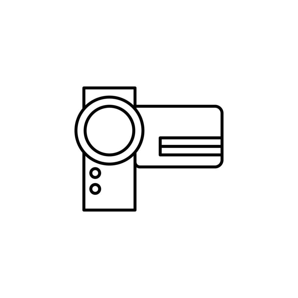 Gadget, camera vector icon