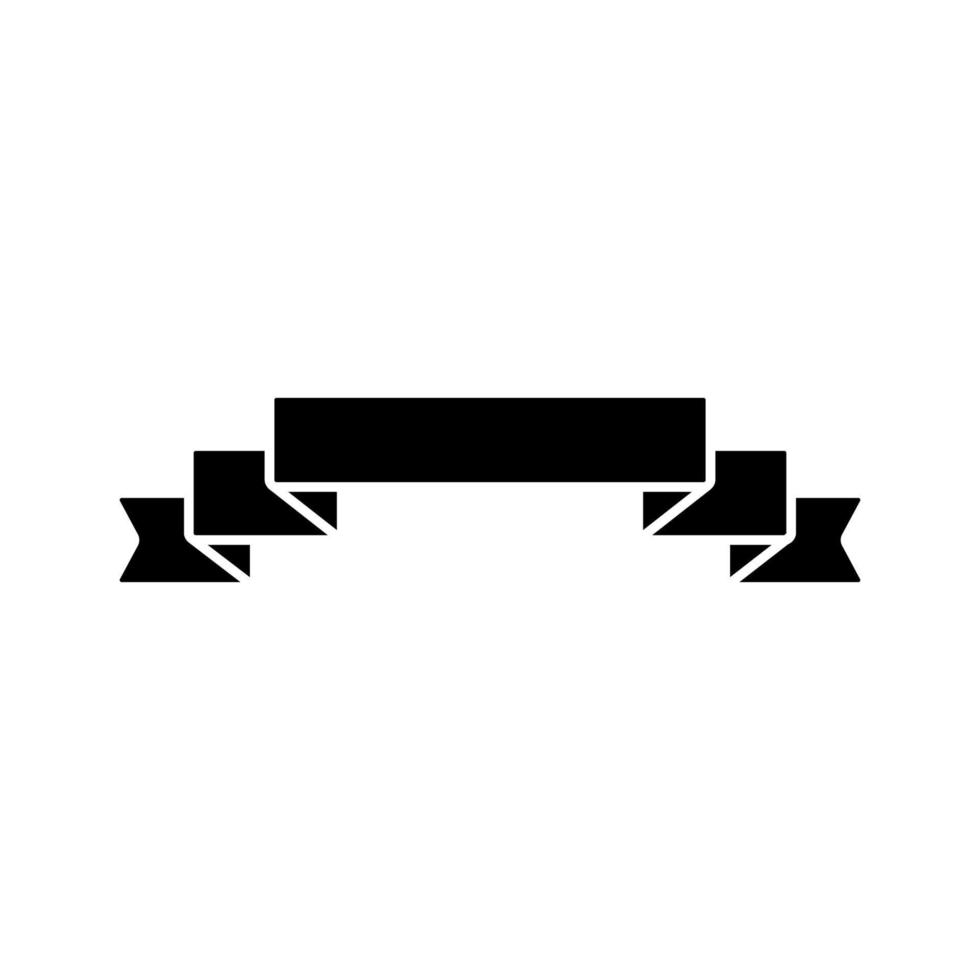 Ribbon vector icon