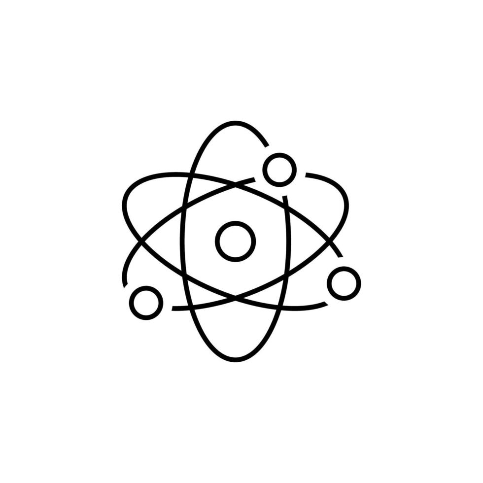 atom vector icon