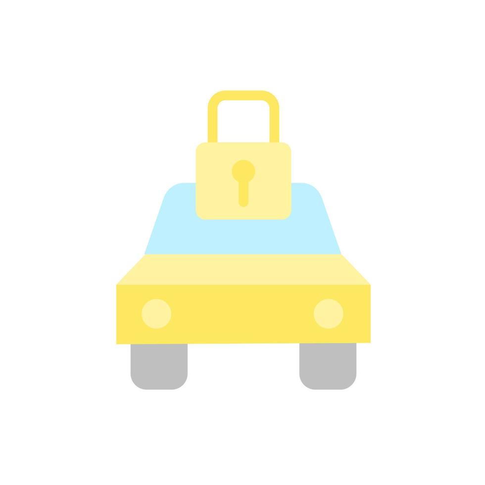 car lock vector icon