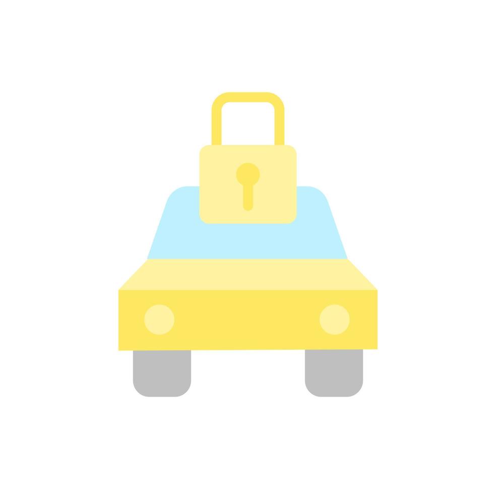 car lock vector icon