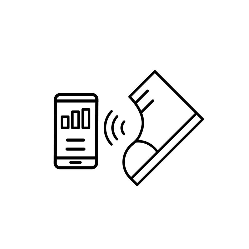 Gadget, sneakers vector icon