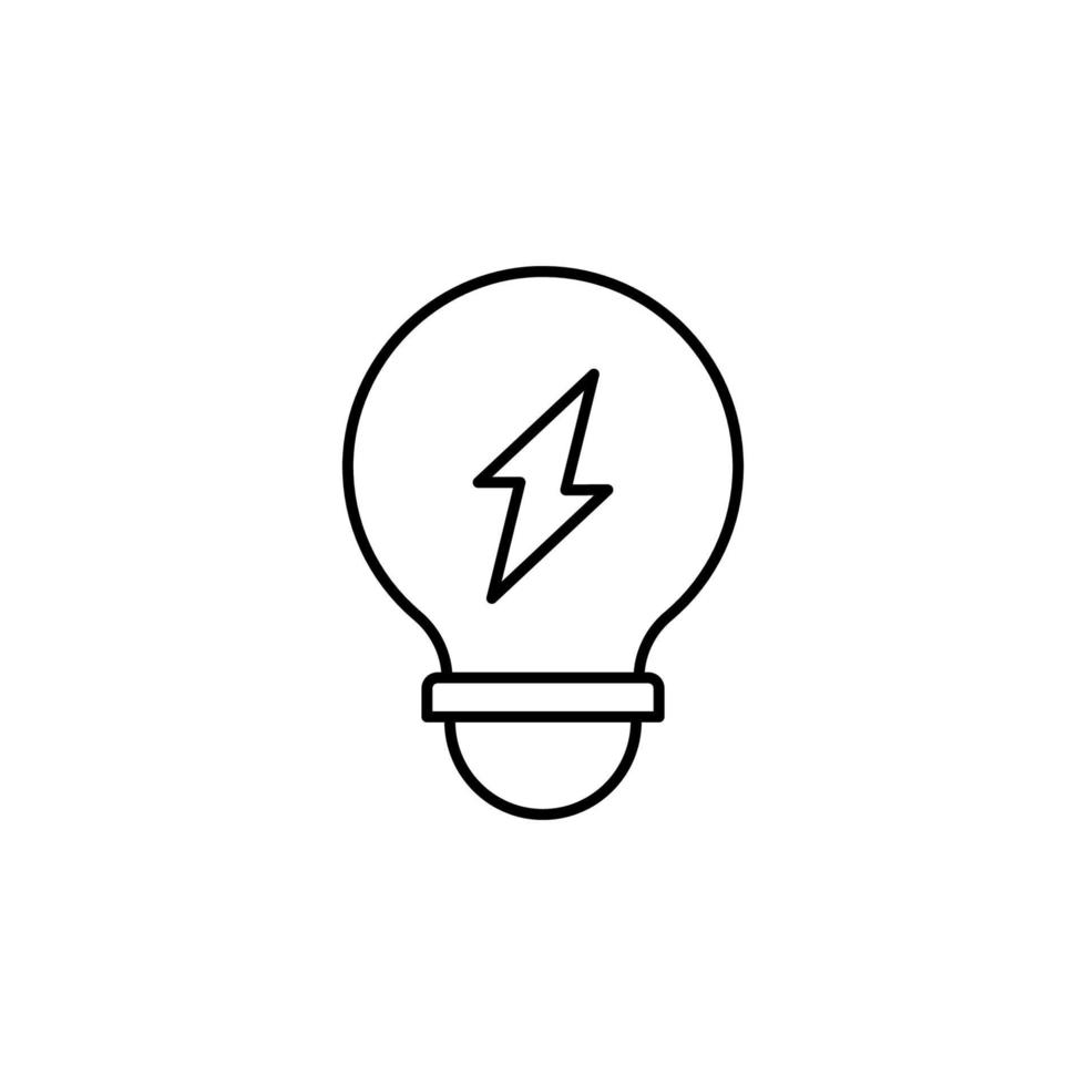 Idea, energy vector icon