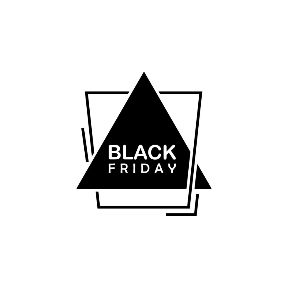 Black Friday poster stiker vector icon