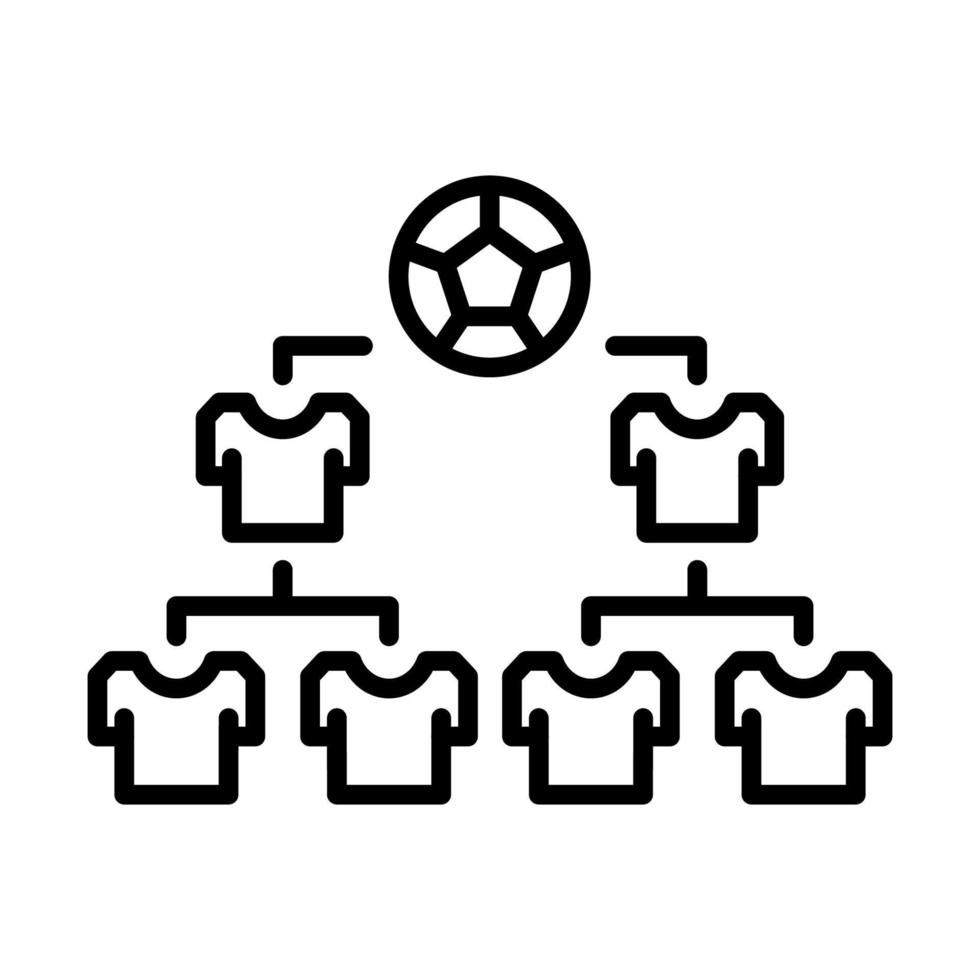 Tournament, football vector icon