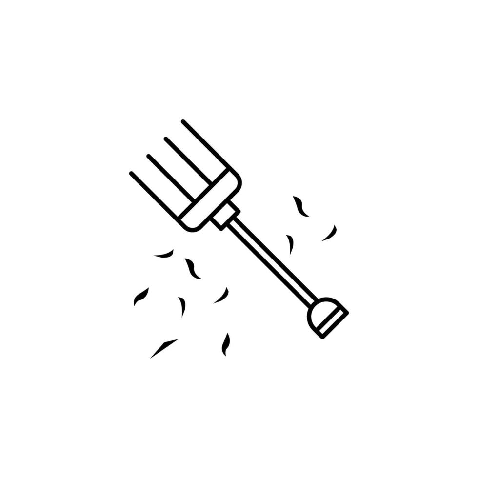 Pitchfork vector icon