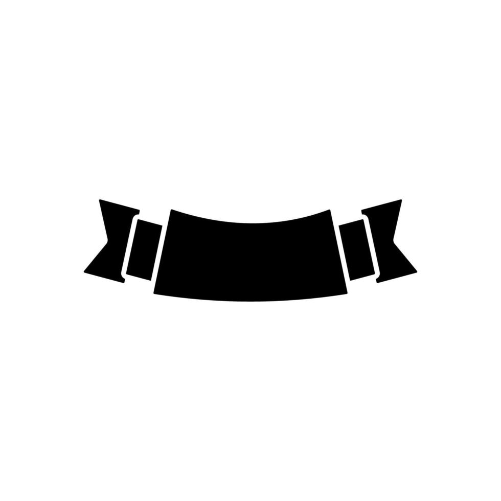 Ribbon vector icon