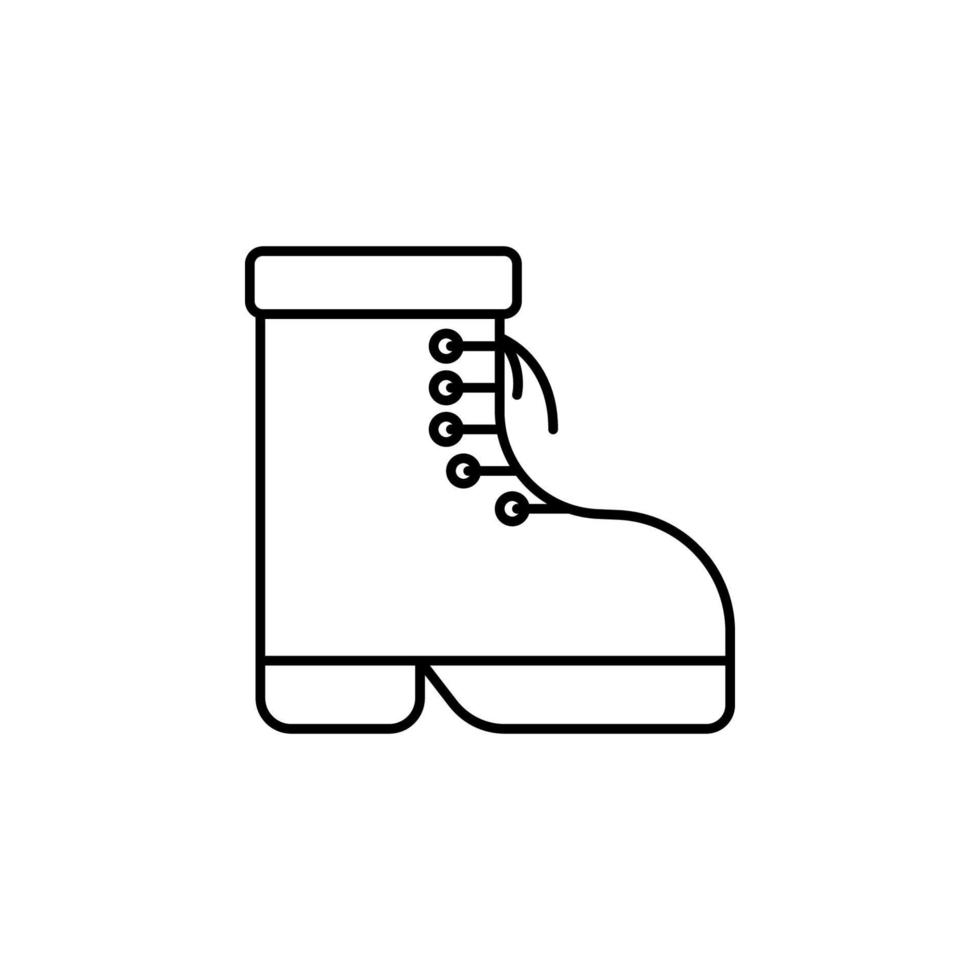 Rain boots vector icon