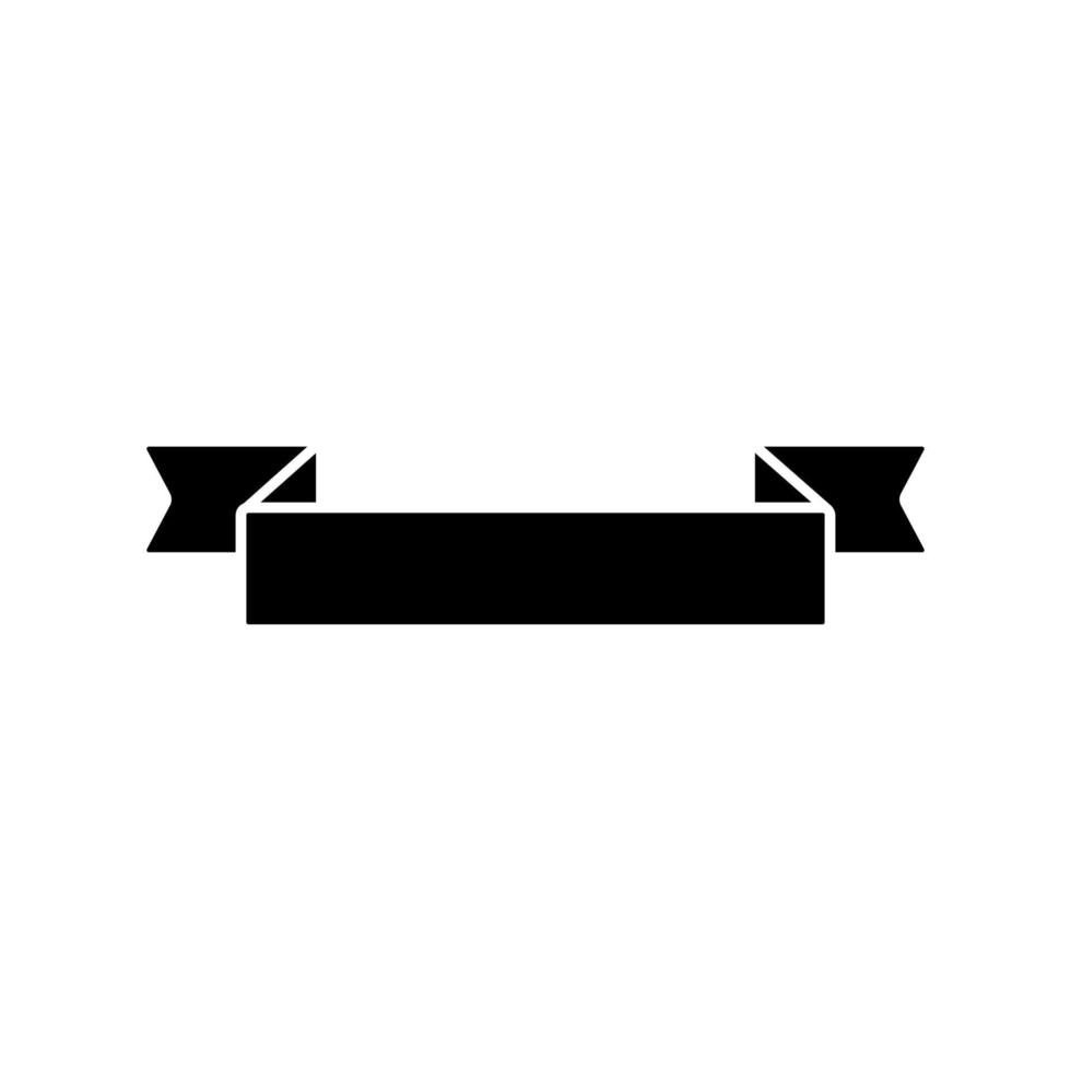 Ribbon vector icon