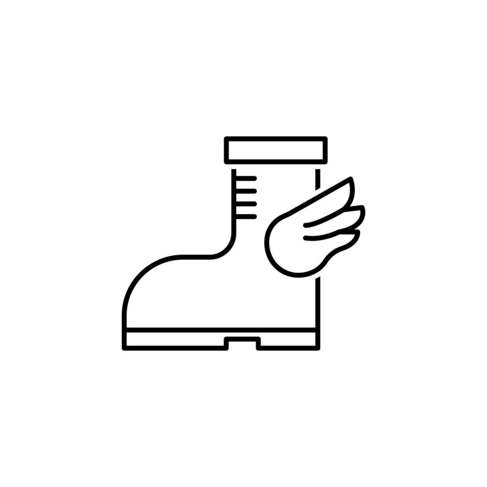 Boot vector icon