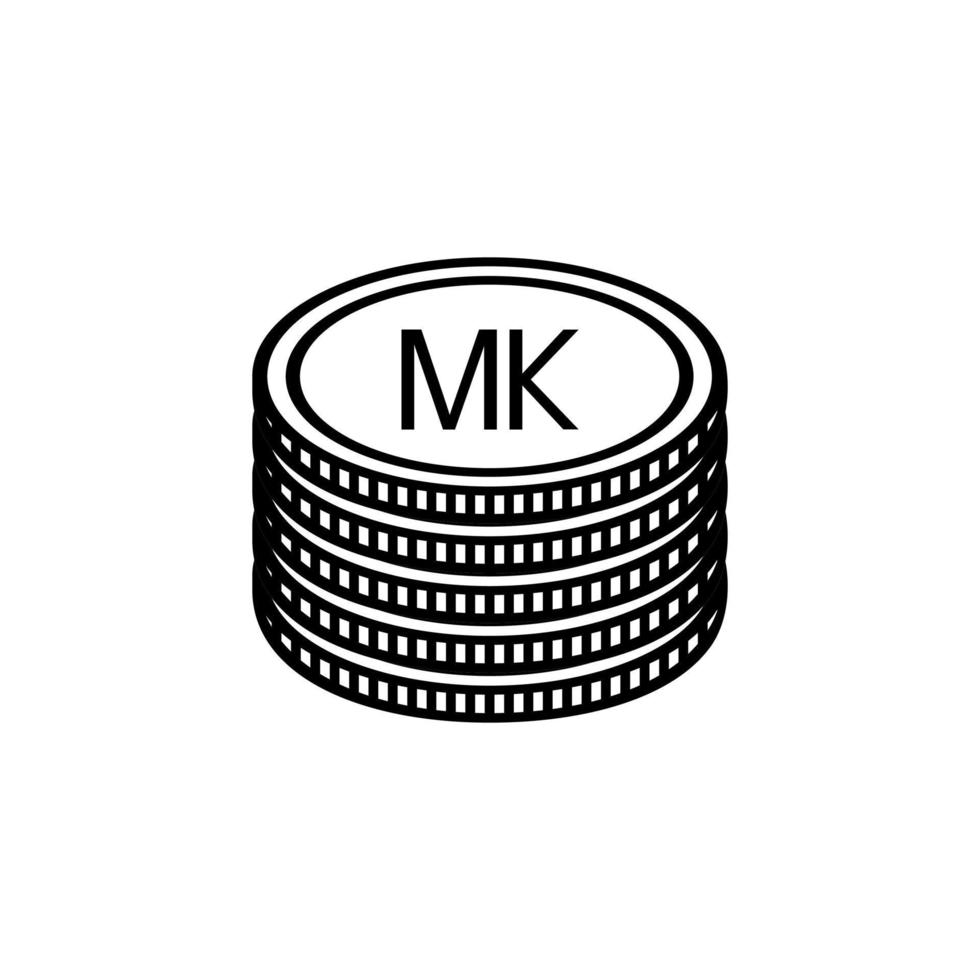 Malawi Currency Symbol, Malawian Kwacha Icon, MWK Sign. Vector Illustration