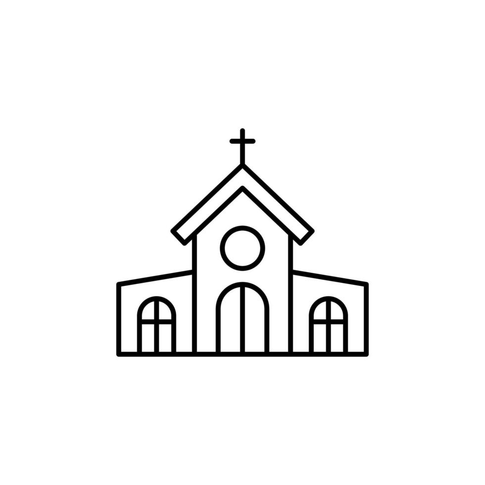 Church, holy, Christianity vector icon