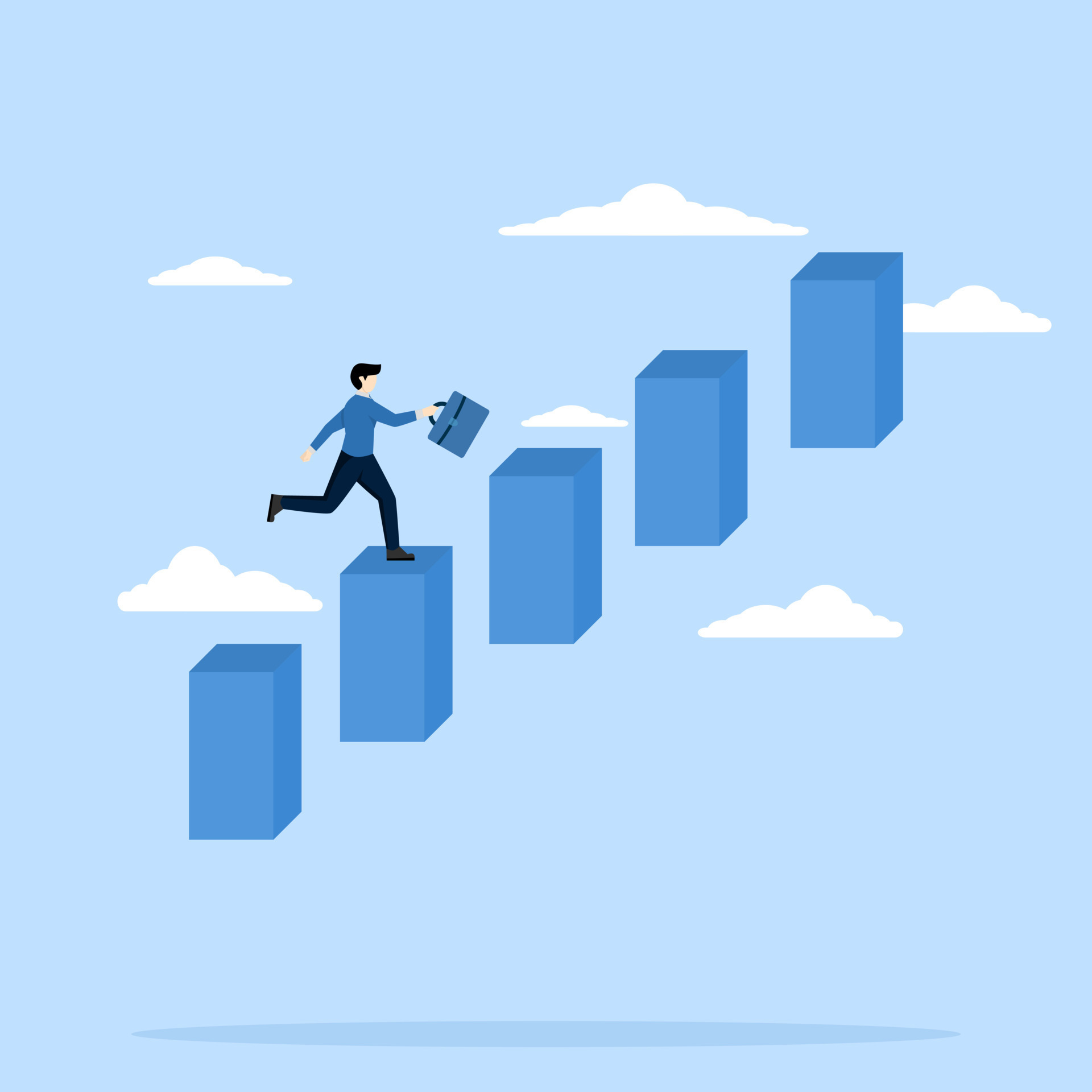 Career advancement business development or growth improvement