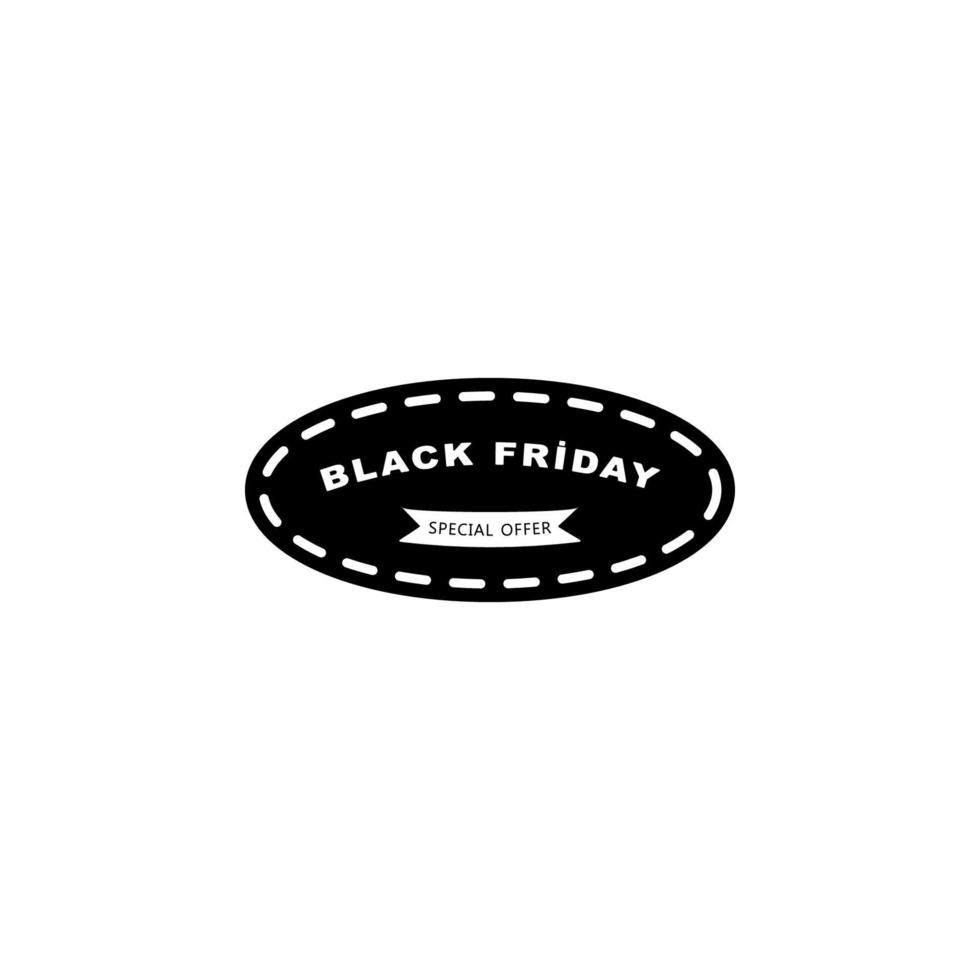 Black Friday poster stiker vector icon