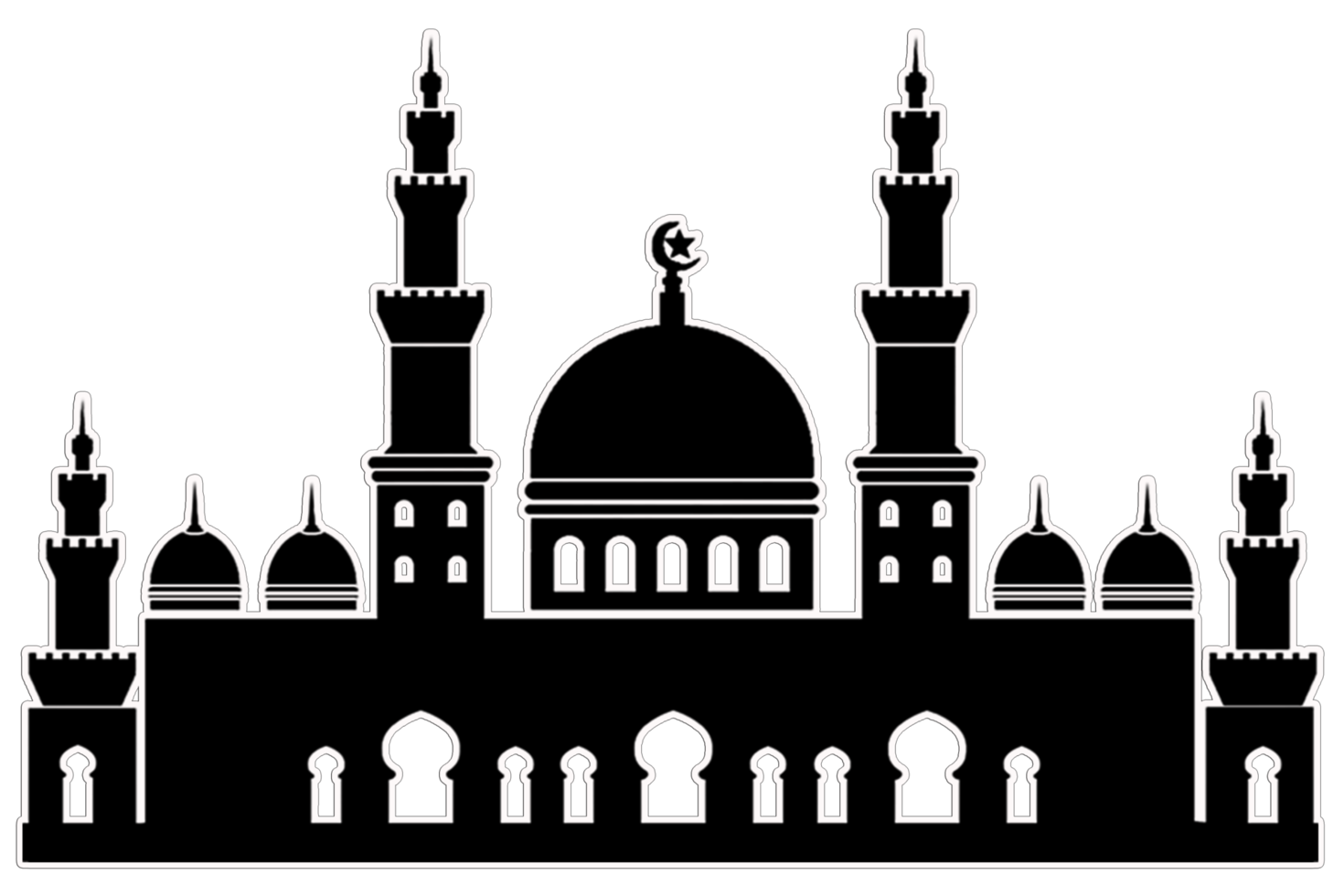 icon of design mosque png