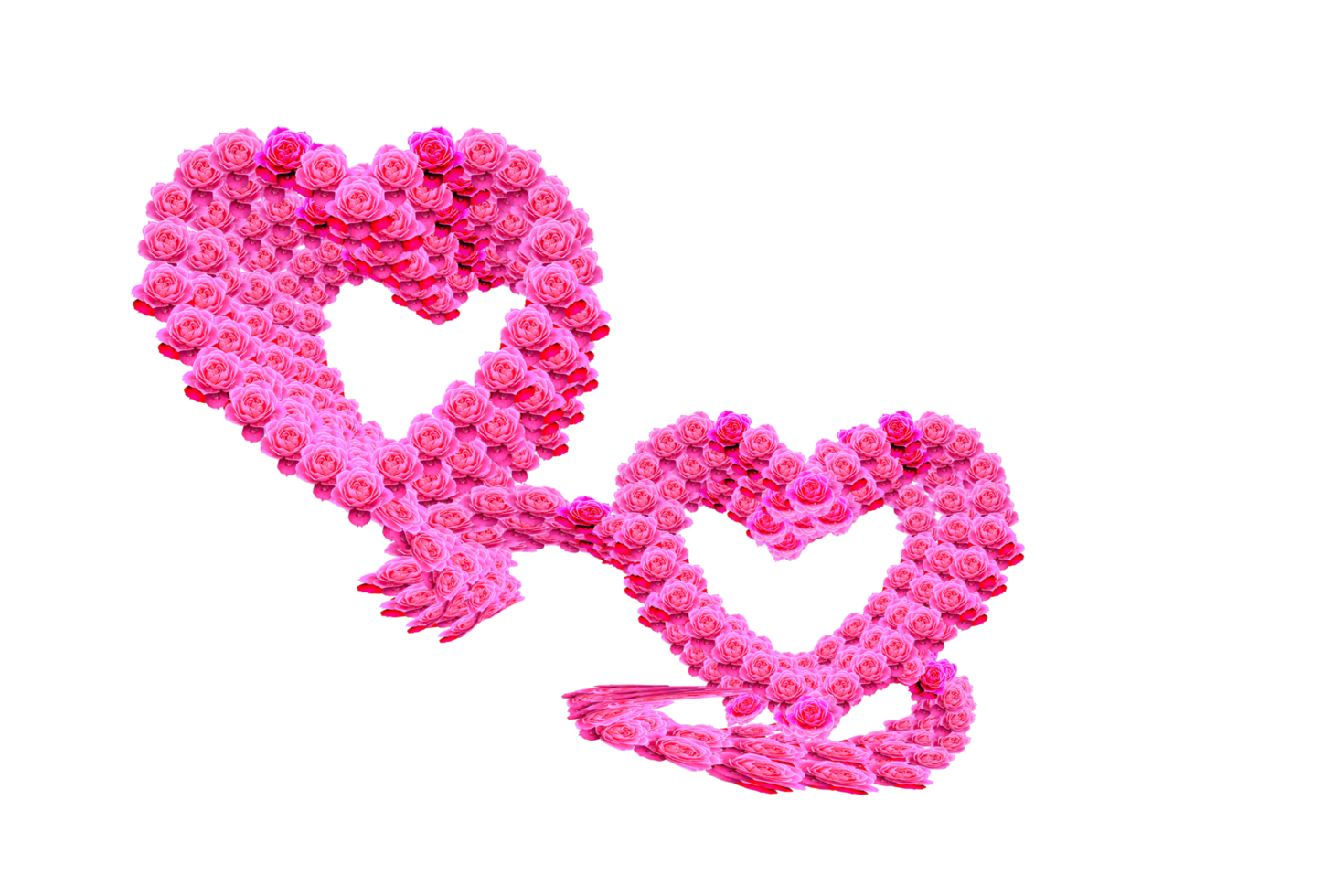 decoration color pink for love element png