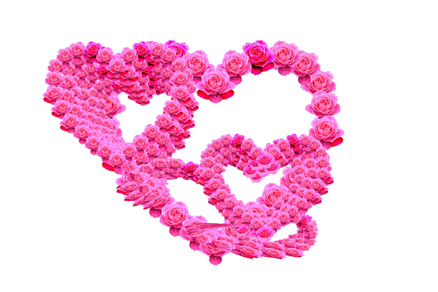 decoration color pink for love element png