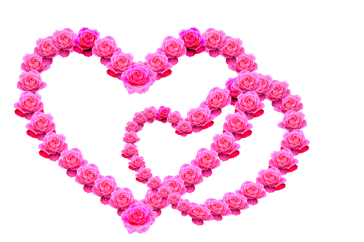 decoration color pink for love element png
