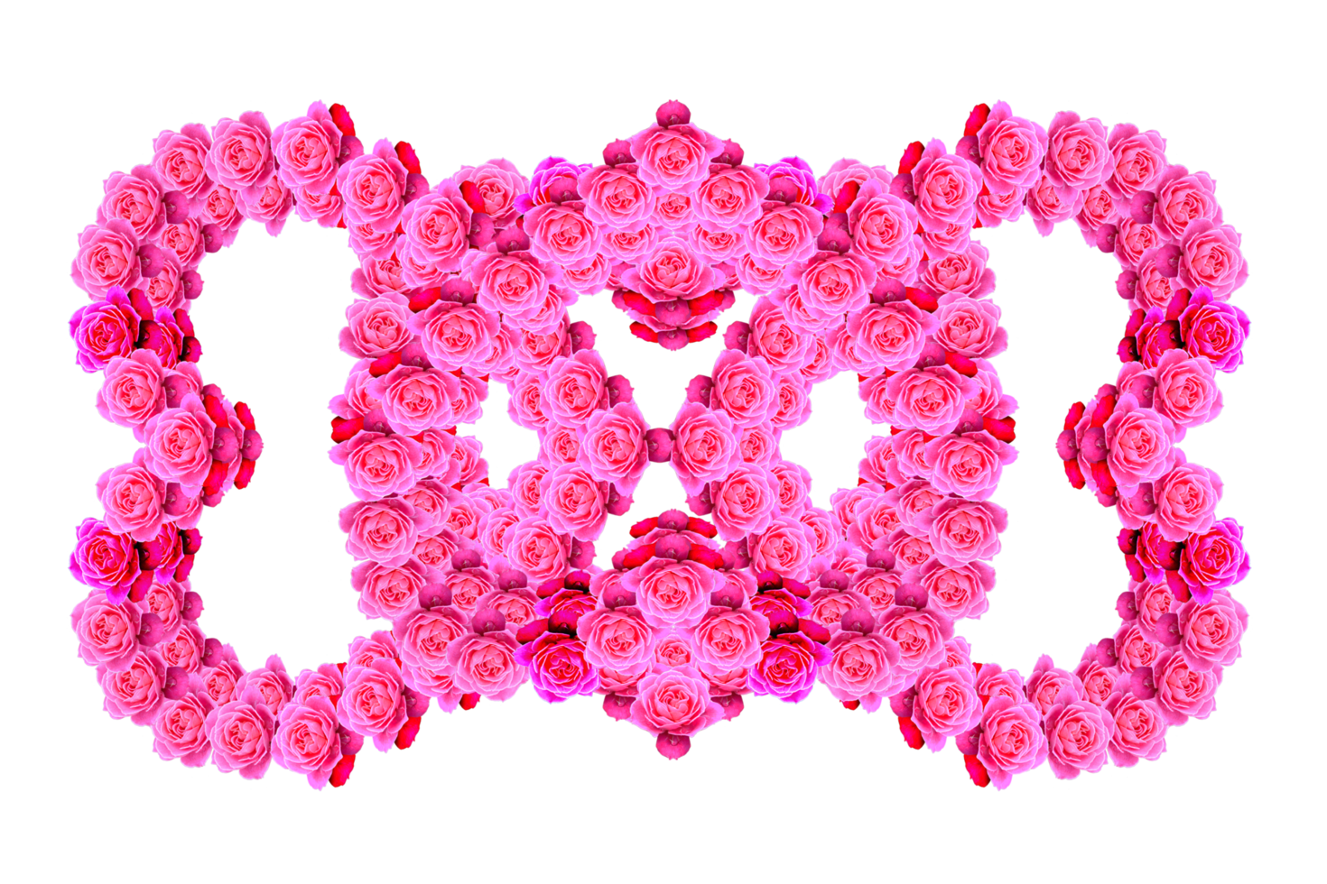 décoration Couleur rose pour l'amour élément png