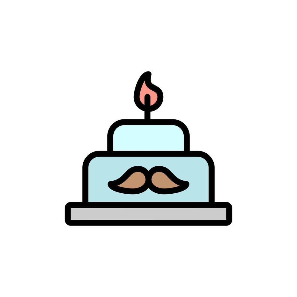 Cake vector icon