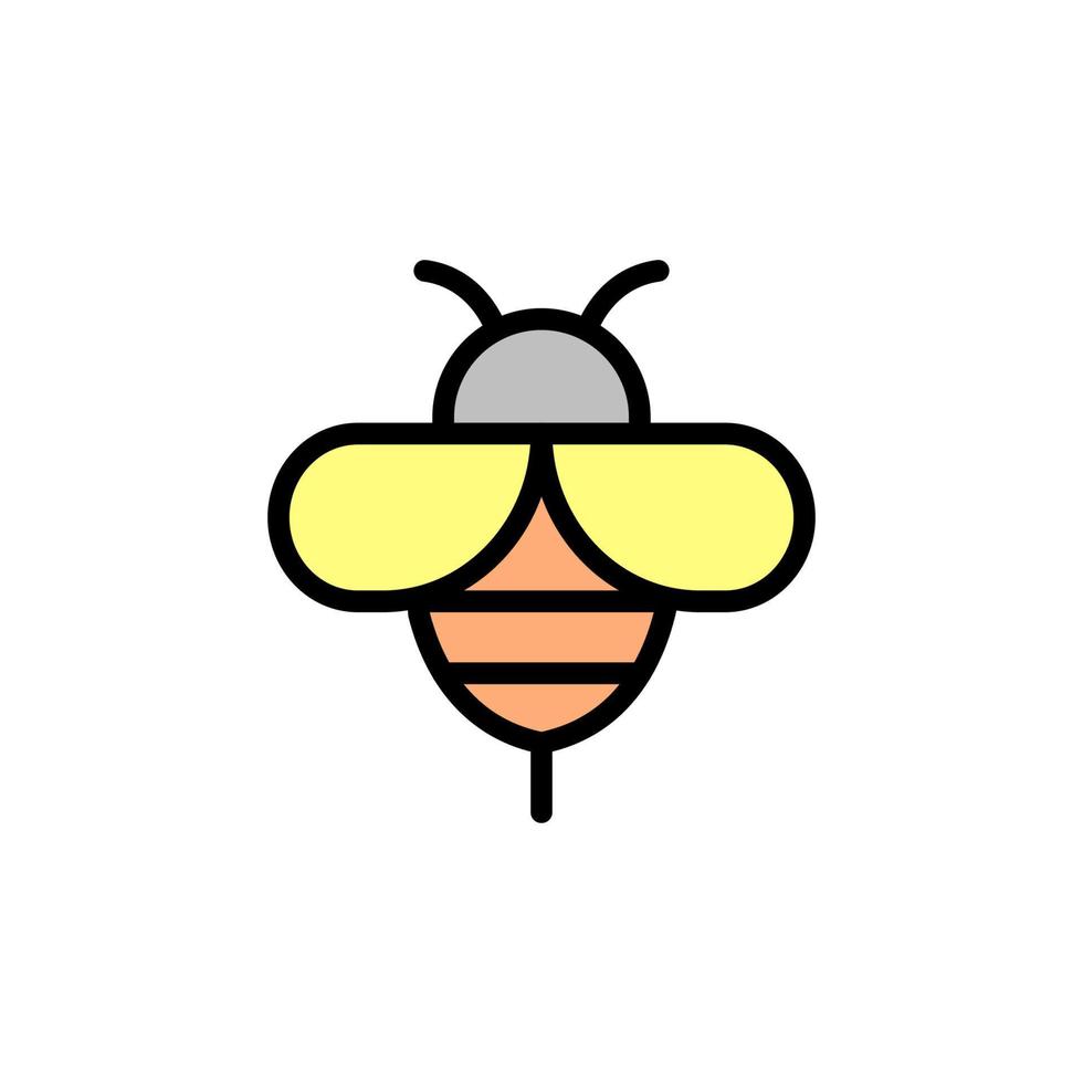 abeja terapia alternativa medicina vector icono