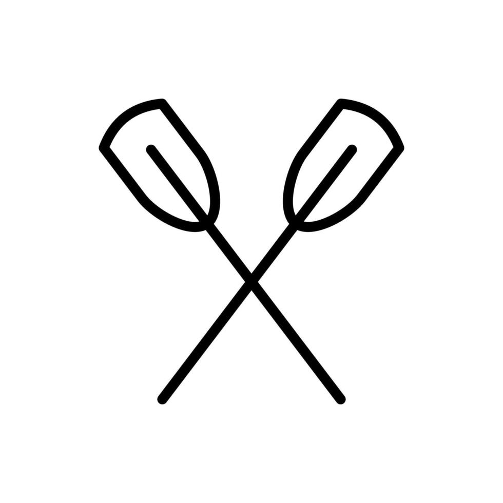 Paddle vector icon