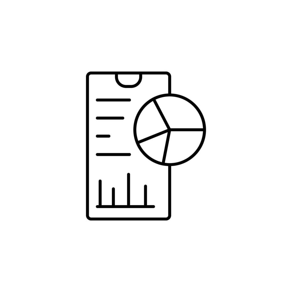 Smartphone graphic vector icon