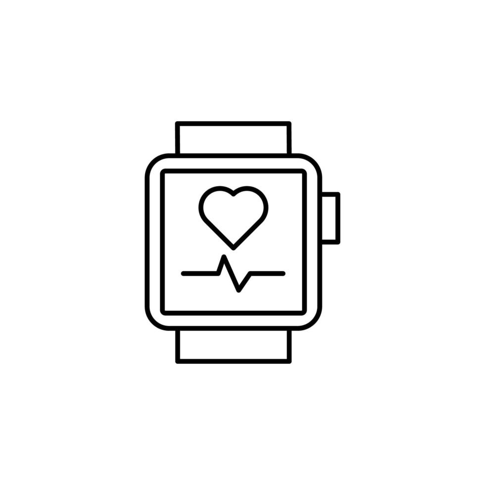 Gadget, smartwatch vector icon
