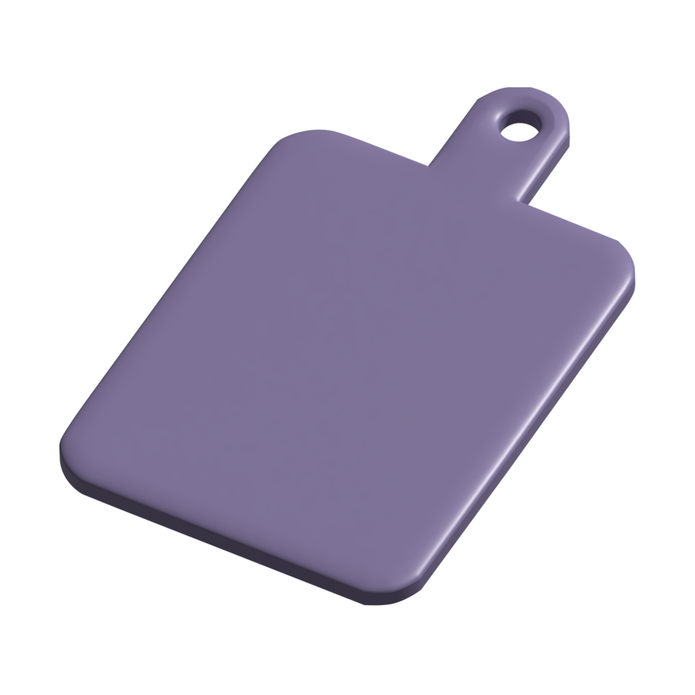 chop board 3d icon png