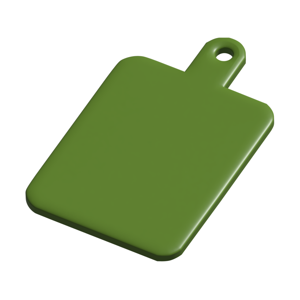 chop board 3d icon png