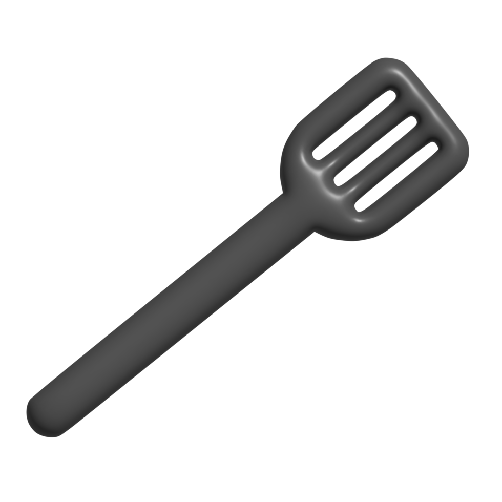 3d icon of spatula png